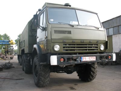 KAMAZ 6X6 z WP. Jak nowy.
