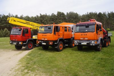 STAR 266 MAN
Przykłady realizacji zabudów zamontowanych na naszych podwoziach.

Podnośnik koszowy P-184H
Brygadowy 8-osobowy
Żuraw HMF 2020 K4
Słowa kluczowe: STAR 266 1466 HMF 2020 MAN 6x6 4x4 brygadowy ponośnik koszowy p-184h p-183