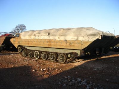 Gąsienicowy transporter pływający PTS-M
