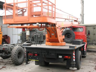 STAR 200 P-183 1986r. PODNOŚNIK ZE STARA 28 ZAMONTOWANO NA WOJSKOWYM STARZE 200
