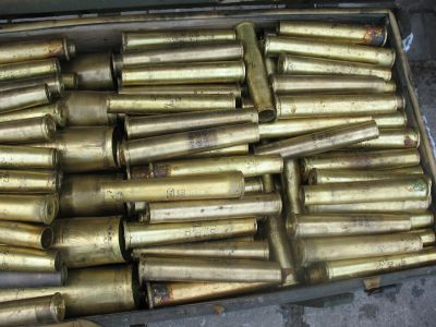 Łuski po amunicji różne kalibry
